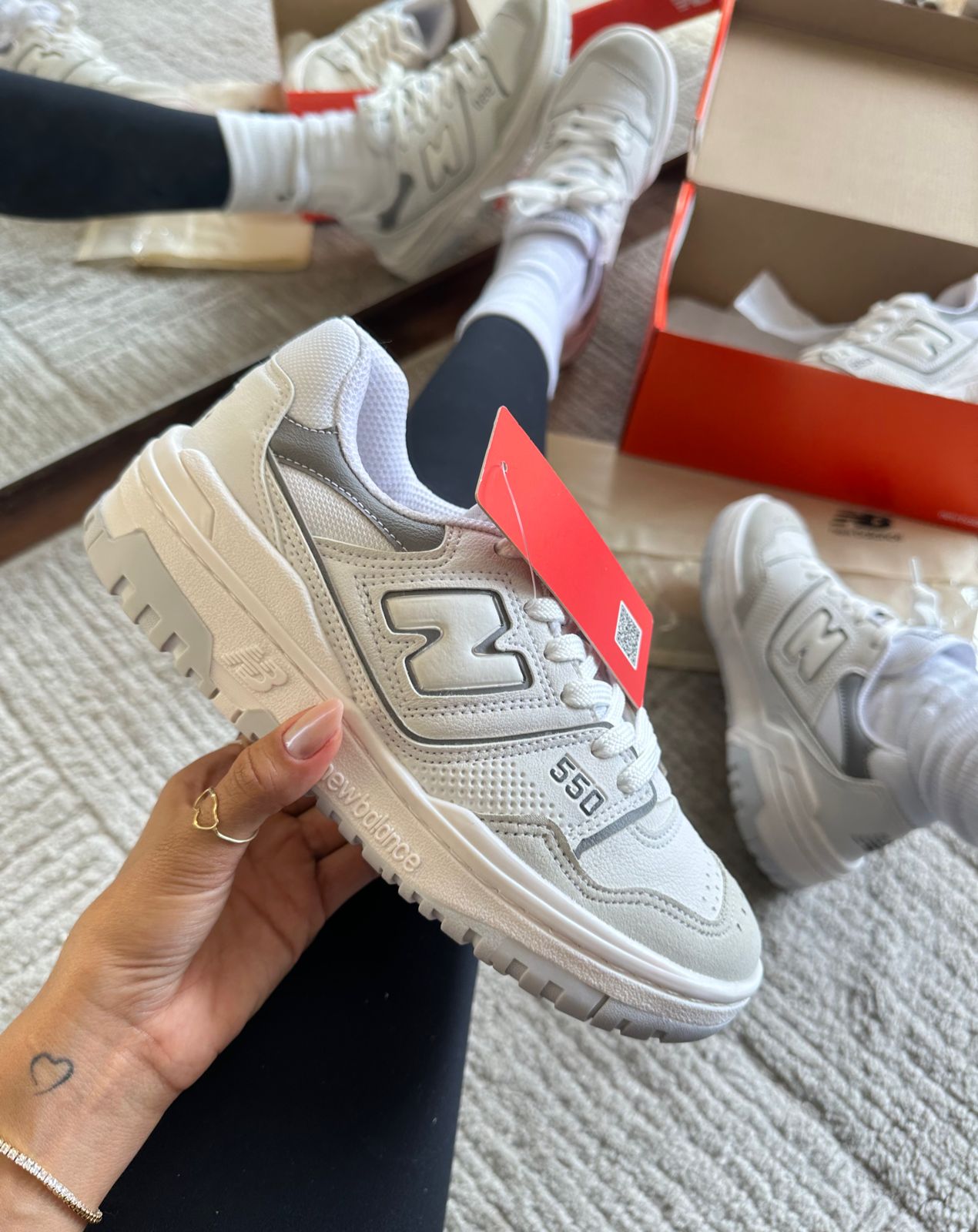 NEW BALANCE 550 BRANCO