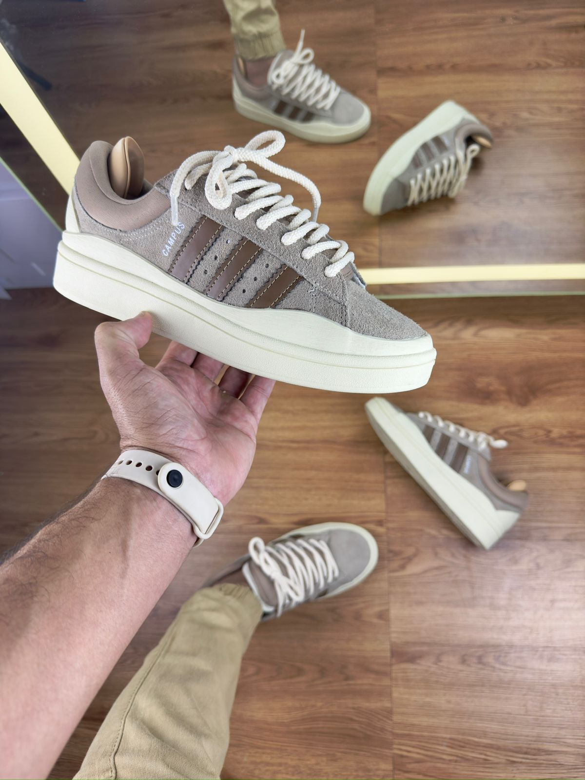 ADIDAS CAMPUS X BAD BUNNY MARROM