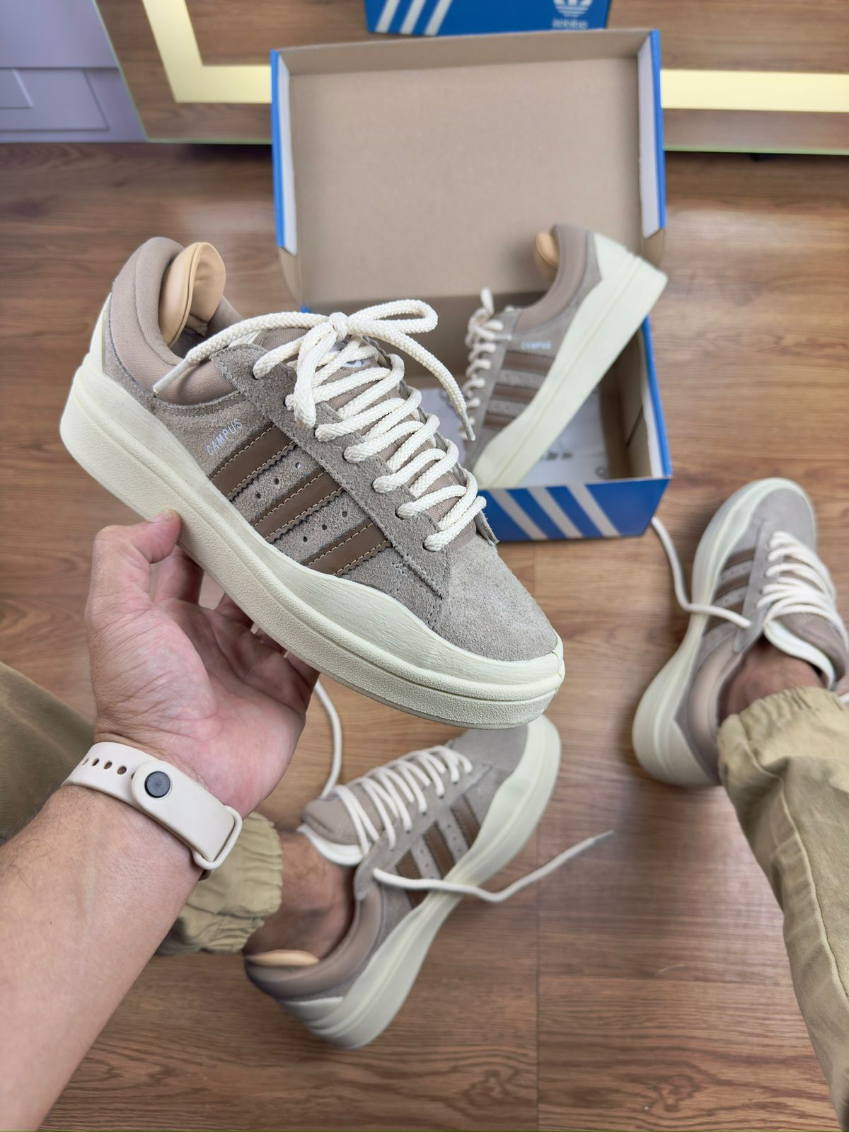 ADIDAS CAMPUS X BAD BUNNY MARROM