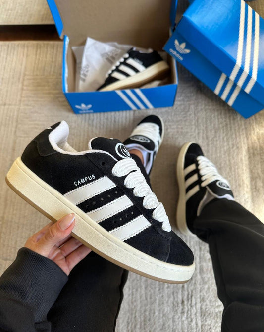 ADIDAS CAMPUS PRETO/BRANCO