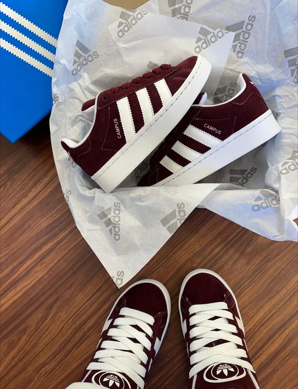 ADIDAS CAMPUS VINHO