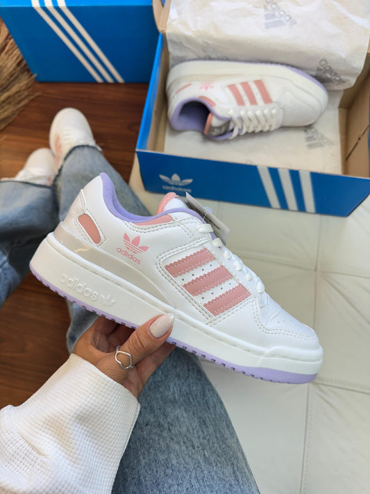 ADIDAS FORUM BRANCO/ROSA