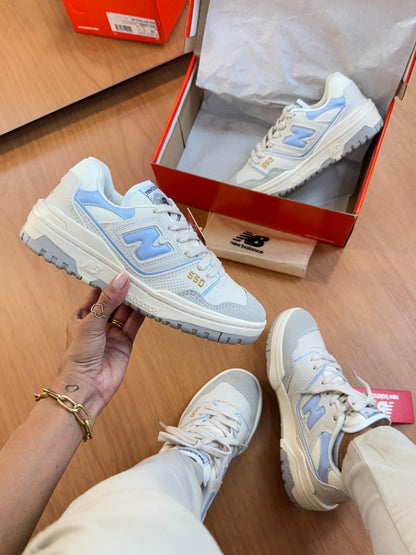 NEW BALANCE 550 BRANCO E AZUL