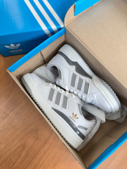 ADIDAS FORUM BRANCO/CINZA